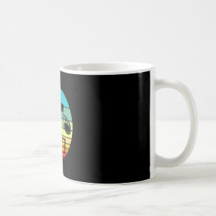 Disc Golf Retro Sunset Vintage Frisbee Golf Coffee Mug