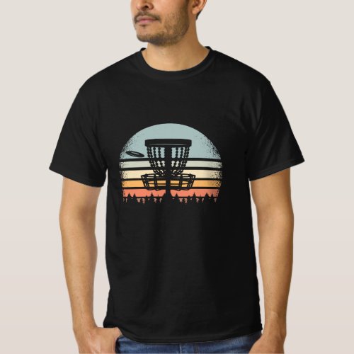 Disc Golf Retro T_Shirt