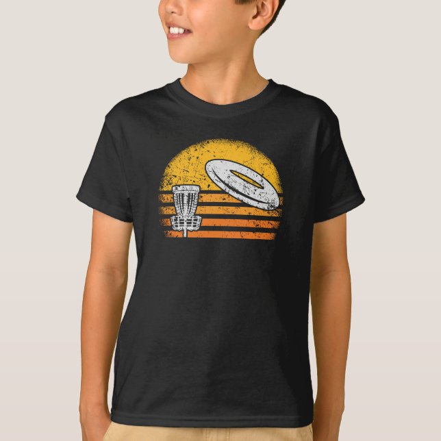 Disc Golf Retro T-Shirt (Front)