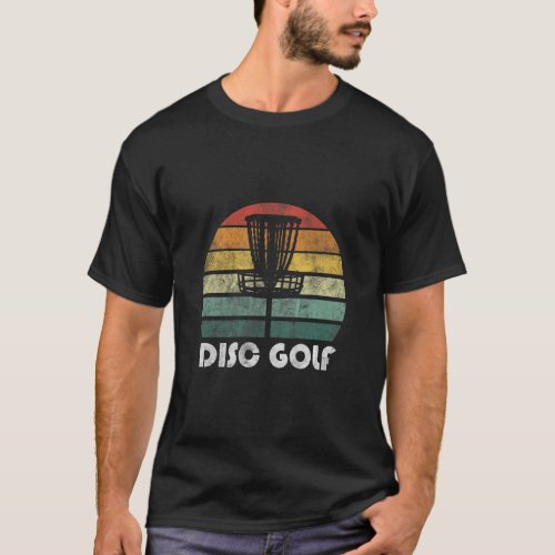 Disc Golf Retro Vintage Frisbee Golf  T_Shirt