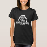 Disc Golf Search and Rescue Disc Golf Gift Funny D T-Shirt