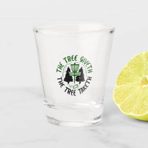 Disc Golf Shot Glass