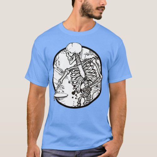 Disc Golf Skeleton high quality funny essential bl T_Shirt