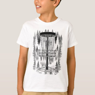 Disc Golf Sket Forest Course Funny Woods Golfer Tr T-Shirt