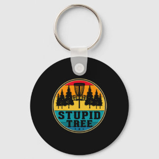 Disc Golf Stupid Tree - Disc Golf _1  Keychain