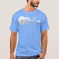 Disc Golf Sunset Guitar Guitarist Player Golfing G