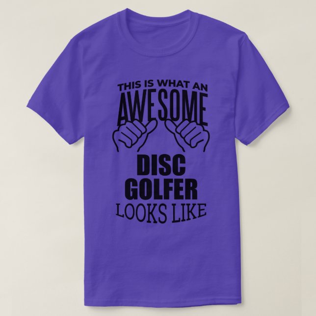 Disc Golf   T-Shirt (Design Front)