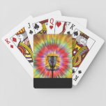 Disc Golf Tie Dye Playing Cards at Zazzle