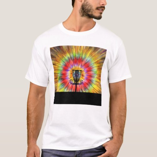 Disc Golf Tie Dye T_Shirt