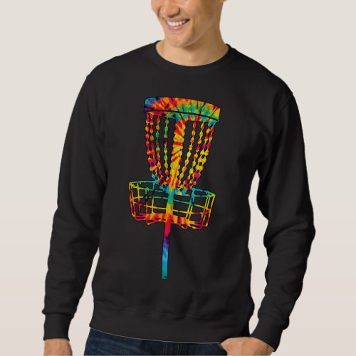 Disc Golf Treejected Design for a Disc Golf Player Sweatshirt
