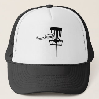 Disc golf trucker hat