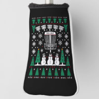 Disc Golf Ugly Christmas Sweater Pajama Gifts