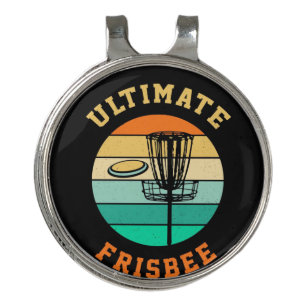 Disc Golf Ultimate Frisbee Hat Clip