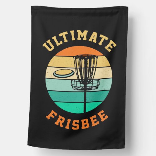 Disc Golf Ultimate Frisbee House Flag