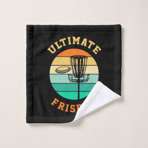 Disc Golf Ultimate Frisbee Wash Cloth
