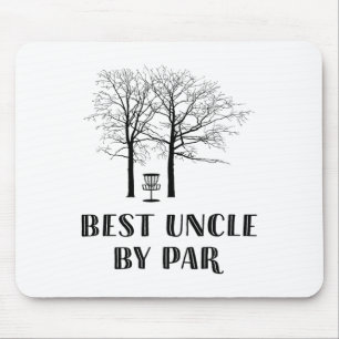 Disc Golf Uncle - Bester Uncle Bei Par Mouse Pad