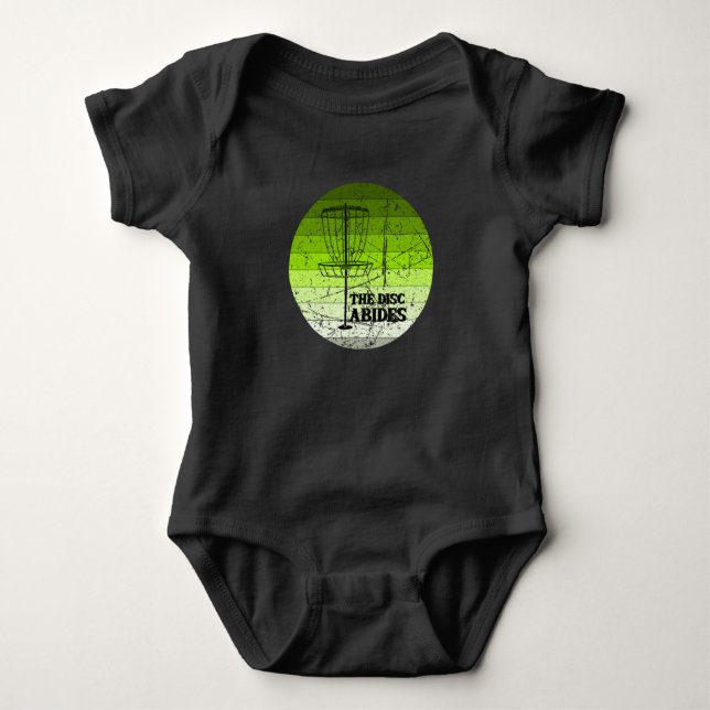 Disc Golf Vintage Baby Bodysuit (Front)