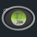 Disc Golf Vintage Belt Buckle<br><div class="desc">Cool disc golf vintage design for a disc golf player with a disc golf basket.</div>