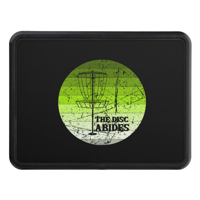 Disc Golf Vintage Hitch Cover (Front)