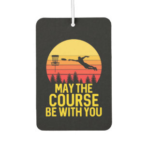 Disc Golf With You Air Freshener