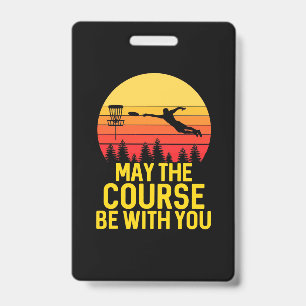Disc Golf With You Badge