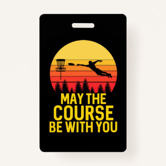 Disc Golf With You Badge