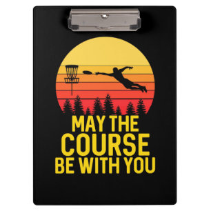 Disc Golf With You Clipboard
