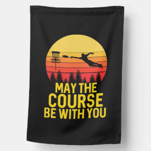Disc Golf With You House Flag
