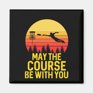 Disc Golf With You Magnet
