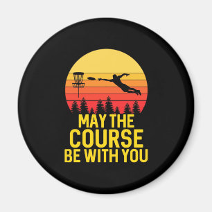 Disc Golf With You Magnet
