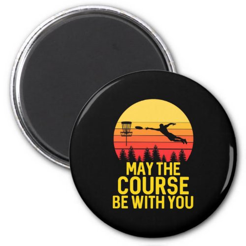 Disc Golf With You Magnet