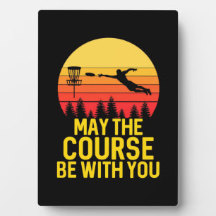 Disc Golf With You Plaque