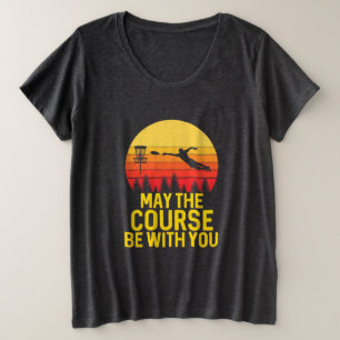Disc Golf With You Plus Size T-Shirt