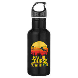 Disc Golf With You Stainless Steel Water Bottle