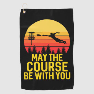 Disc Golf With You Towel