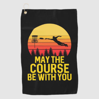 Disc Golf With You Towel