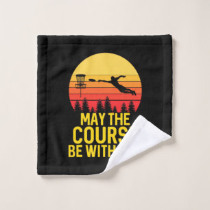 Disc Golf With You Wash Cloth
