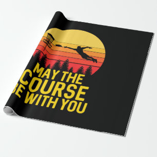 Disc Golf With You Wrapping Paper