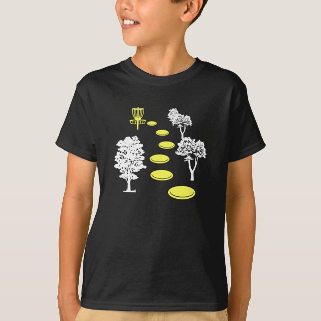Disc Golf Woods Disc Golfer Gift T-Shirt (Front)