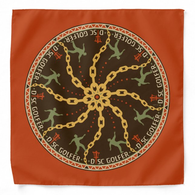 Disc Golfer Bandana (Front)