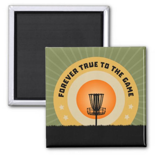 Disc Golfing Magnet