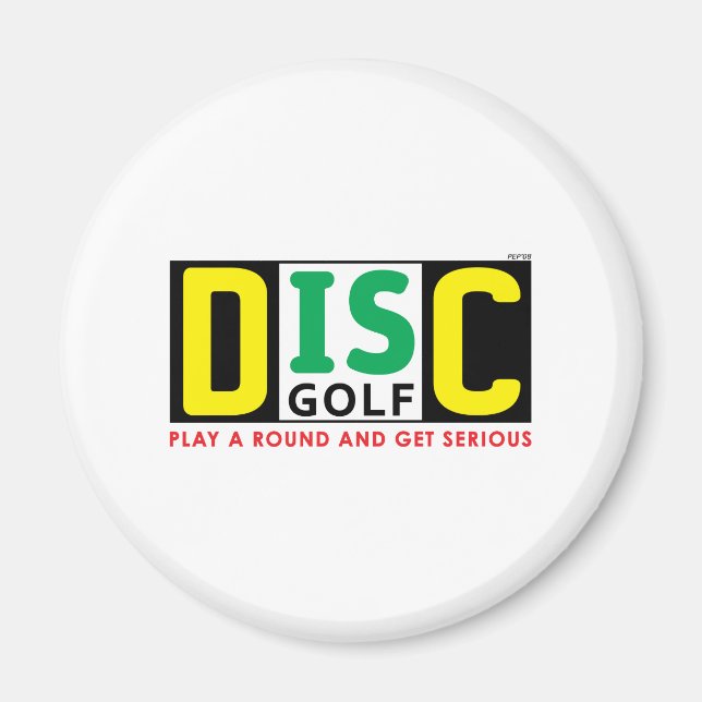 Disc Is Golf Magnet (Front)