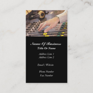Disc Jockey Business Card
