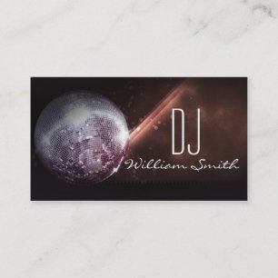 Disc Jockey/Dj Business card