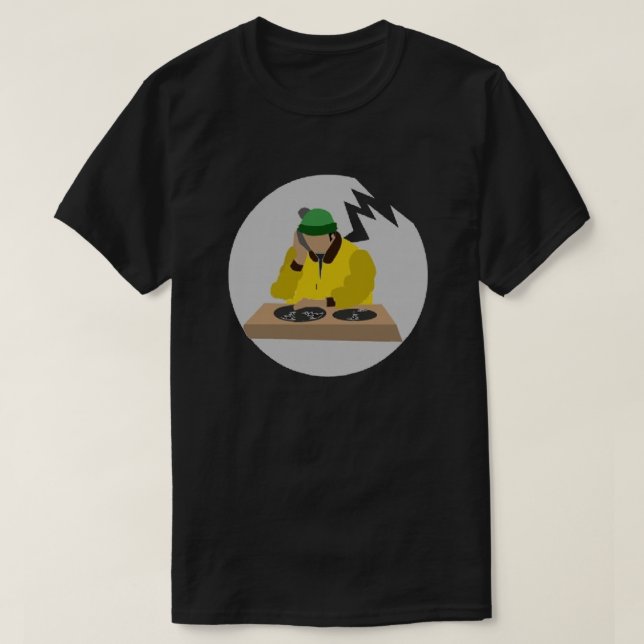 Disc Jockey DJ T-Shirt (Design Front)