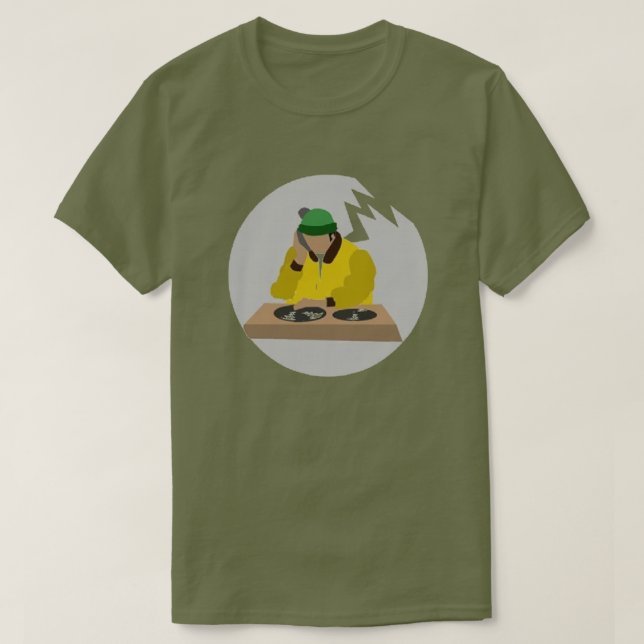 Disc Jockey DJ T-Shirt (Design Front)