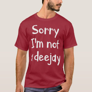 Disc Jockey Set Turntable - Vinyl DJ T-Shirt