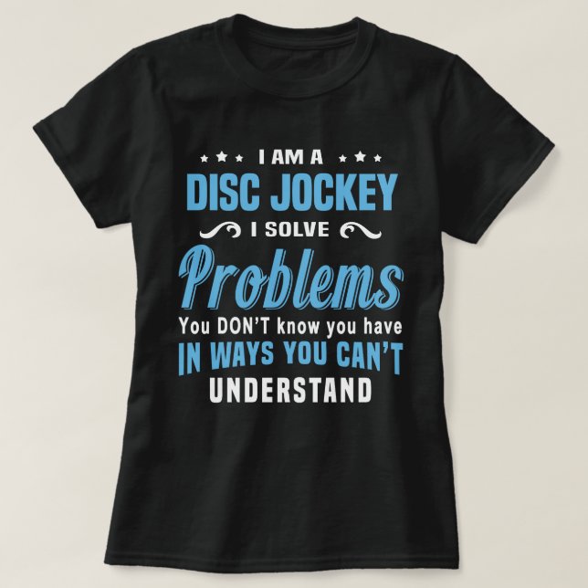Disc Jockey T-Shirt (Design Front)