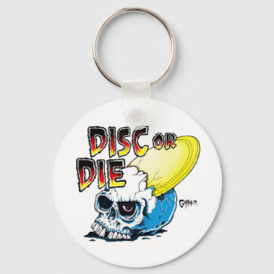 Disc Or Die Keychain