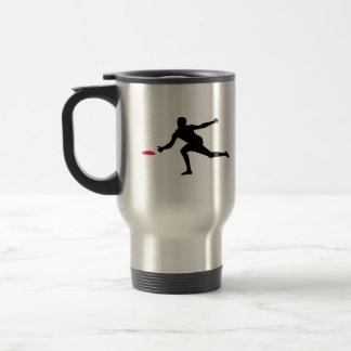 Discgolf player travel mug